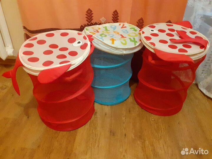 Корзины для игрушек IKEA Икеа