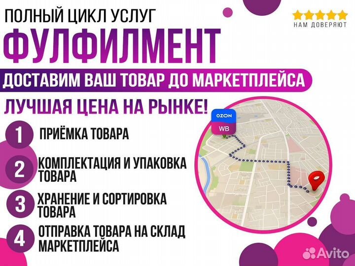 Фулфилмент для всех маркетплейсов