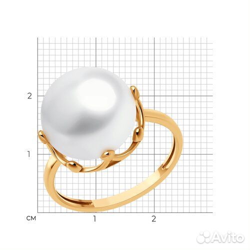 Кольцо sokolov из серебра, 92014298, р.19,5