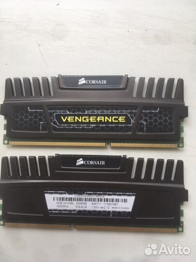 Оперативная память ddr3 4 gb 1600 corsair