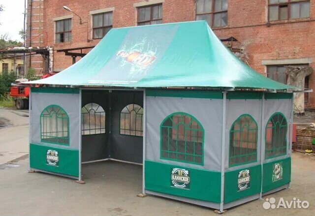 Каркас из профиля палатка пивная