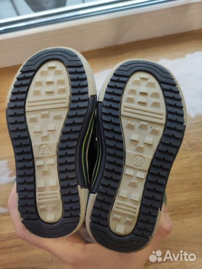 Ботинки демисезонные для мальчика 22