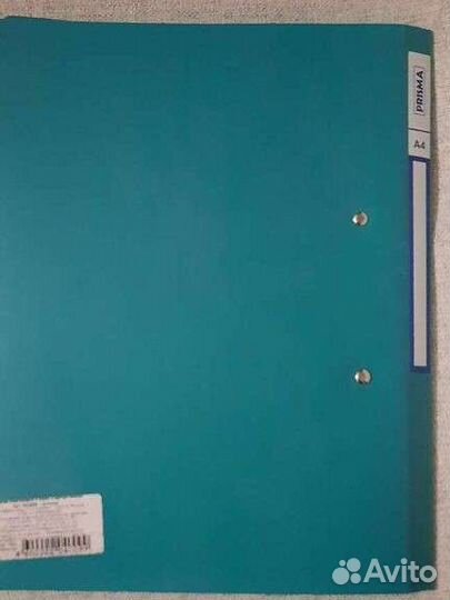 Папки с зажимом для бумаг пластик 5 штук