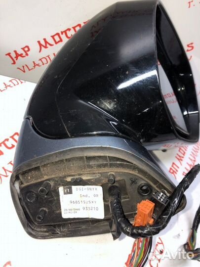 Зеркало заднего вида боковое правое Citroen C4