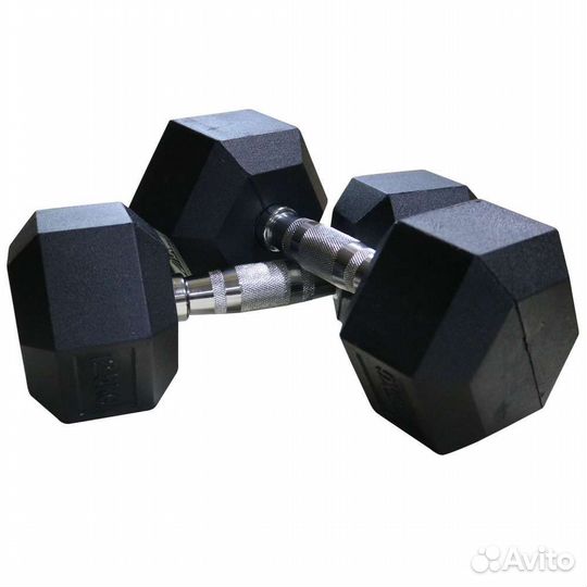 Гантели гексагональные 27.5кг 30кг
