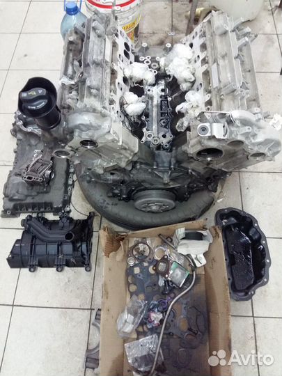 Mercedes GLE двигатель 642.826 OM642 3L V6 dies