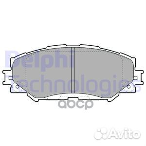 Колодки торм дисковые lp2002 Delphi