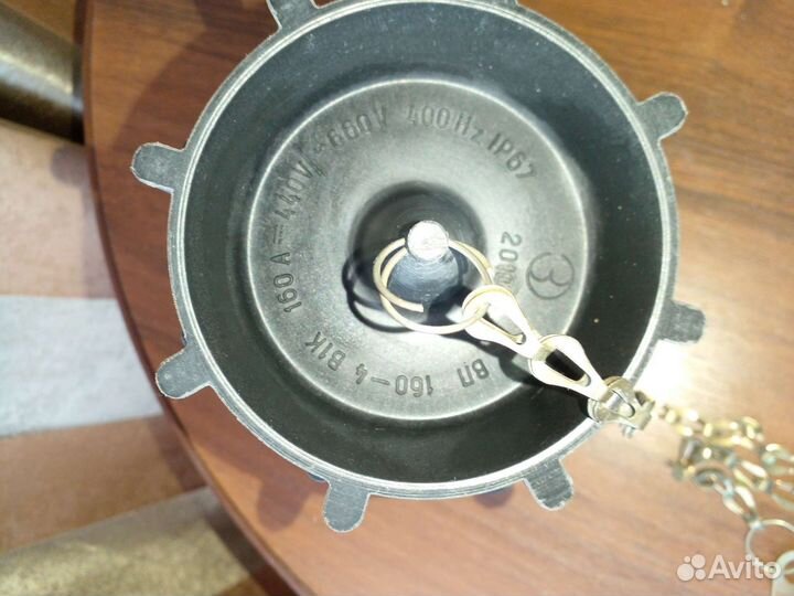 Вилка панельная вп-160-4-в1к. СССР