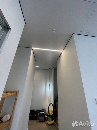 Монтаж натяжных потолков