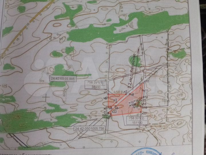 Участок 1900 га (СНТ, ДНП)