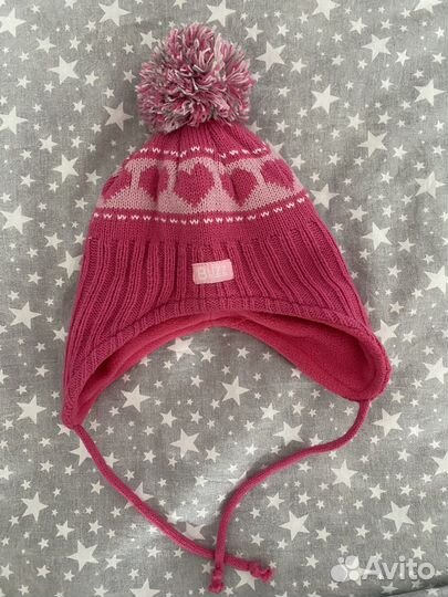 Комплект шапка и шарф для девочки