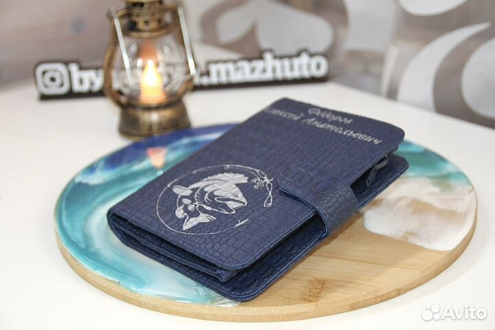 Мультихолдер 4в1, кошелек. Ручная работа