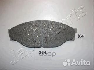 Колодки торм. дисковые pa214af Japanparts