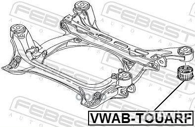 Сайлентблок vwab-touarf vwab-touarf Febest