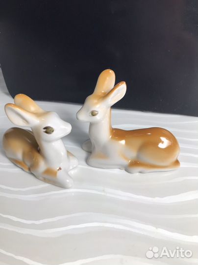 Статуэтка Олененок советский форфор
