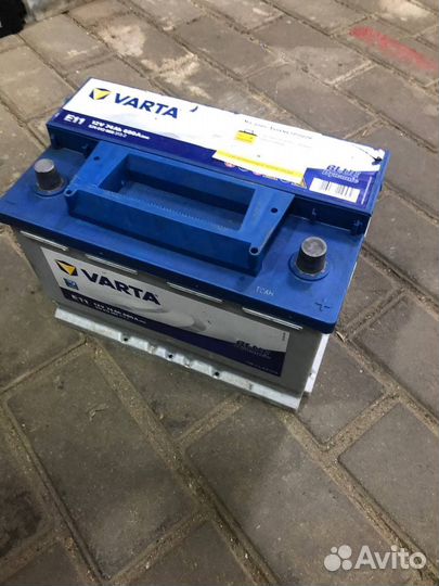 Аккумулятор Varta 74 Ah Б/у с гарантией