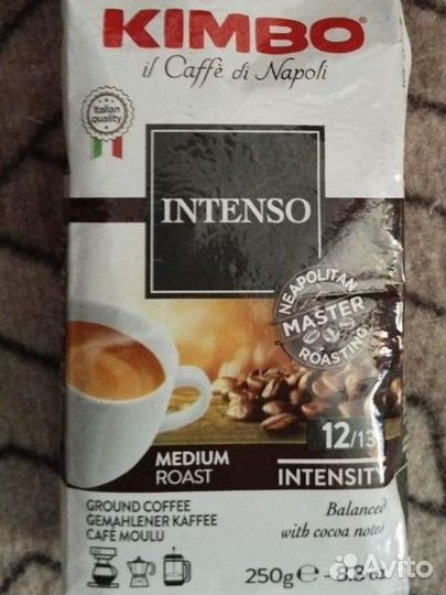 Кофе молотый и зерновой в упаковке