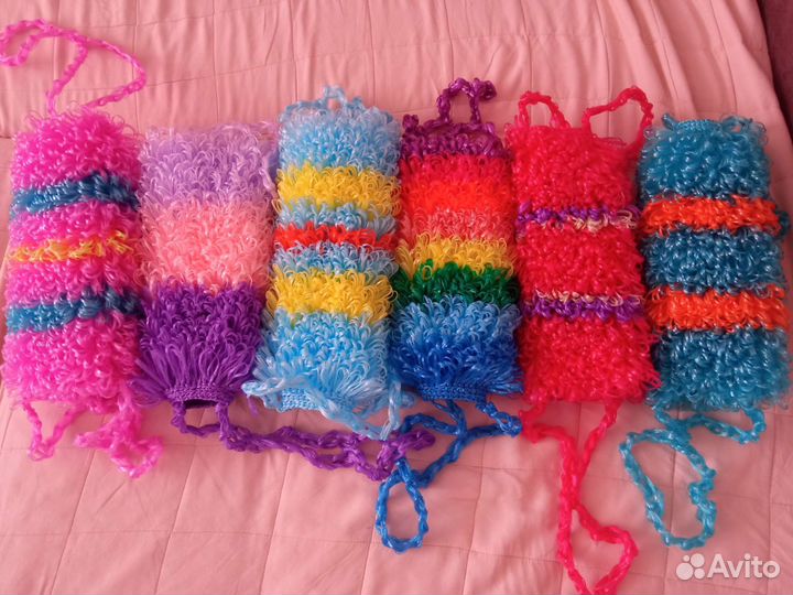 Мочалка ручной работы