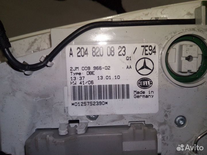 Плафон салонный C-класс W204/S204 (2006—2011) Mercedes-Benz