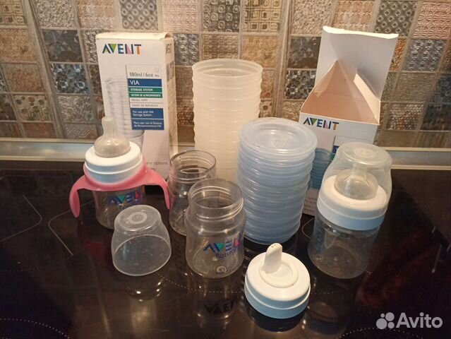 Бутылочки avent (набор)