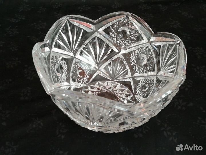Ваза / Салатник / Конфетница. Хрусталь СССР
