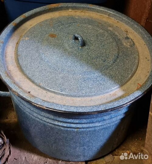 Кастрюля эмалированная СССР