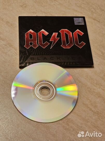 Cd диск AC/DC Black ice