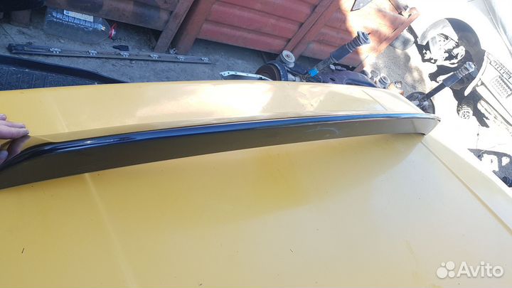 Спойлер крышки багажника Skoda fabia 2 оригинал