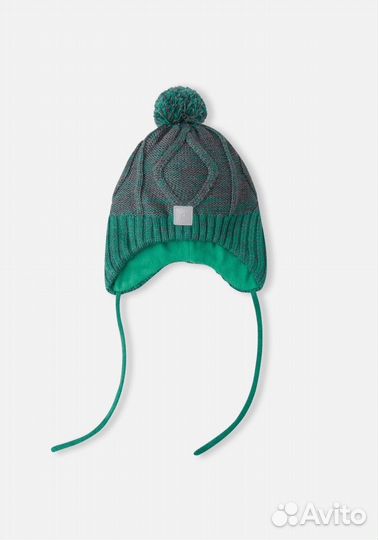 Шапка-бини Reima Paljakka Зеленый 046