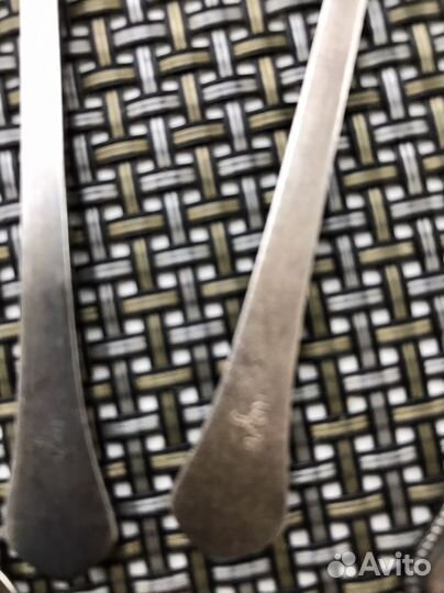 Мельхиоровые ложки кофейные