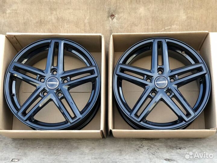 Диски r16 5x110 Vossen CV5 черные