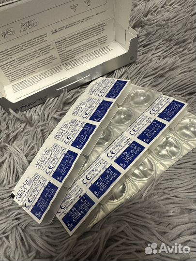 Линзы acuvue oasys -4.75