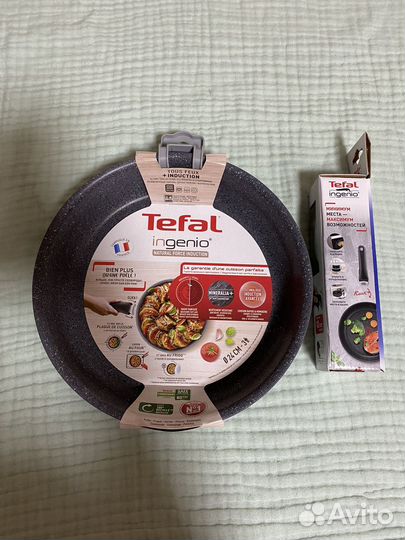 Сковорода tefal ingenio 24 см + ручка