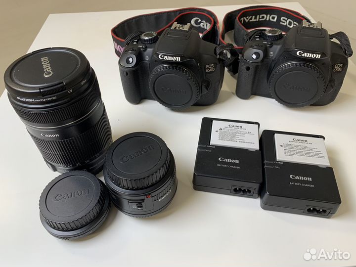 Фотоаппарат canon eos 650d с объективом