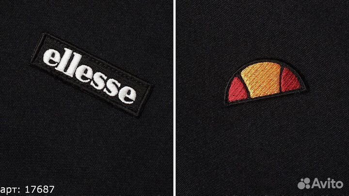 Олимпийка Ellesse S Чёрная