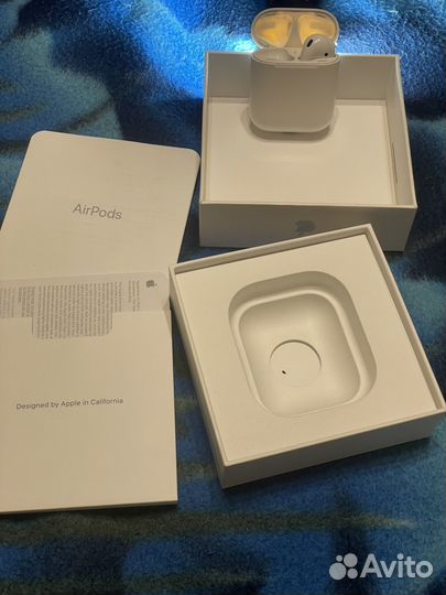 Наушники apple airpods 1 оригенал