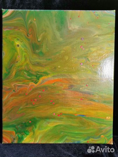 Картина абстракция акрил