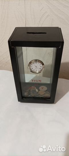 Копилка - часы