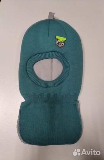 Шапка шлем для мальчика