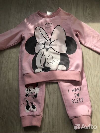 Костюм утепленный для девочки р122-128