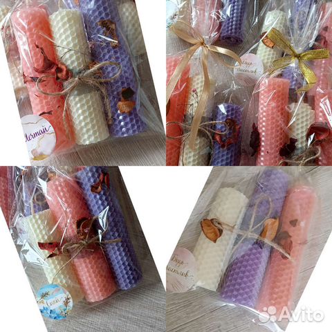 Свечи из вощины