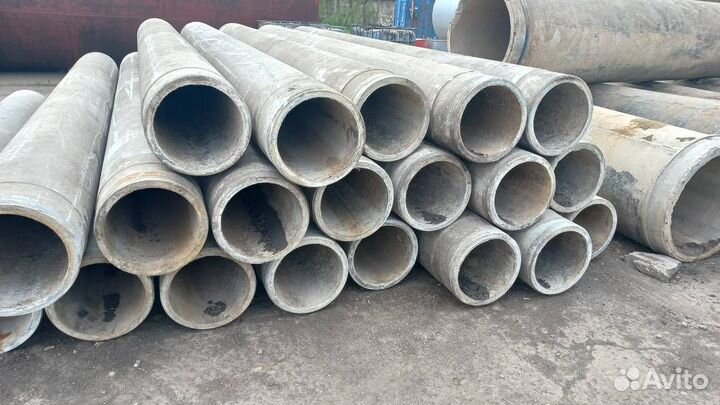 Труба асбестовая на заезд 400 длина 4 метров
