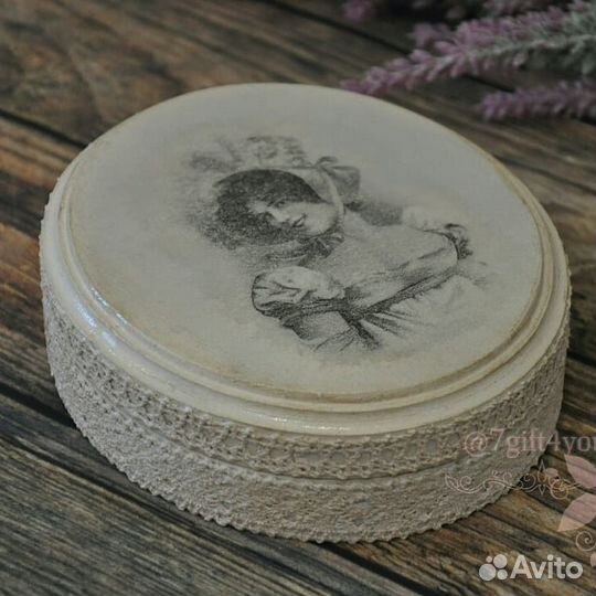 Шкатулка винтажная