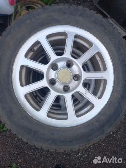 R15 Bridgestone Blizzak DM-V1 195/65, PCD 5x108 DIA 58.1