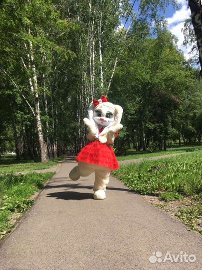 Белый мишка Тяпа