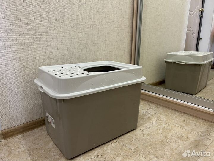 Кошачий туалет закрытый