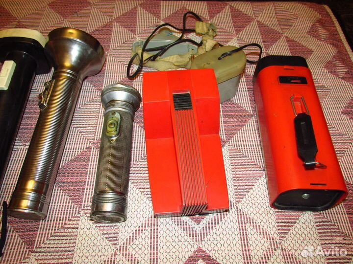 Фонарики СССР 6 шт