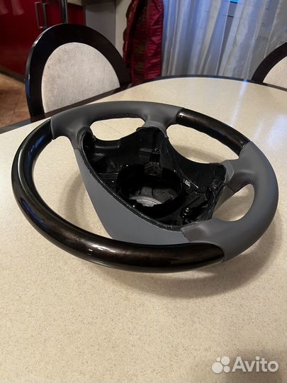 Руль mercedes w210 дерево