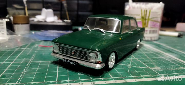 Модель Москвич 408 1:24