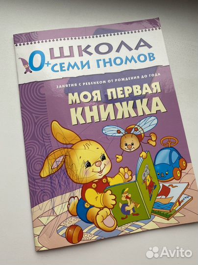 Развивающие книжки школа семи гномов от 0+